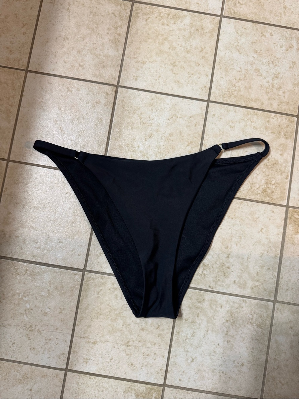 Shade & Shore Black Women's Bikini Bottom Swimsuit Medium
